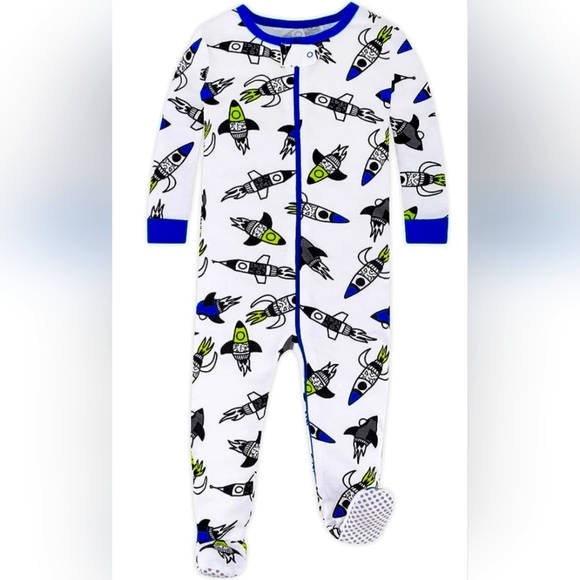 Lamaze Organic Baby/Toddler Boys Sleepwear - Picture 1 of 4